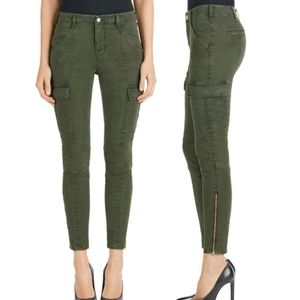 J Brand Houlihan Olive Green Cargo Pants Size 26